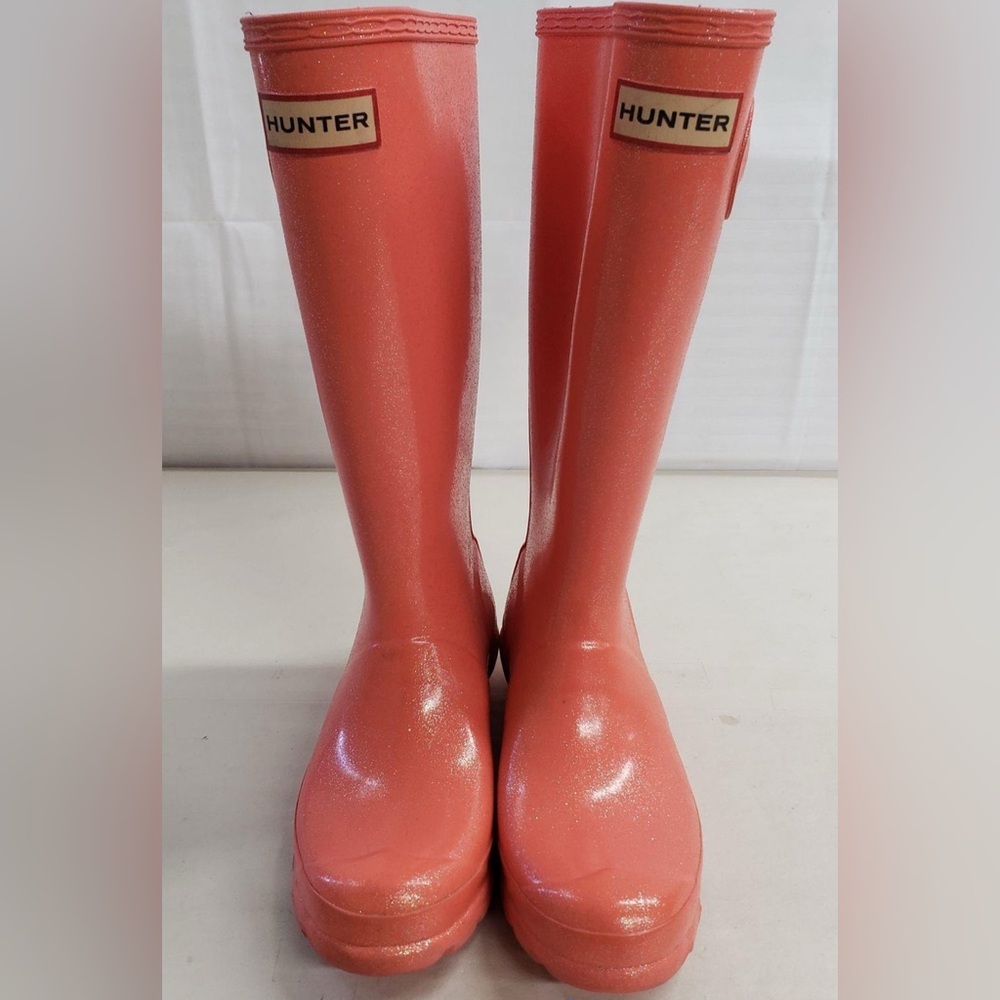 Women’s Hunter Pink tall Rain Boots size 8 - Picture 4 of 13